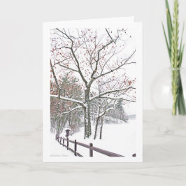 Cartão De Festividades *Walden a lagoa: Nomeações na natureza: Feriado