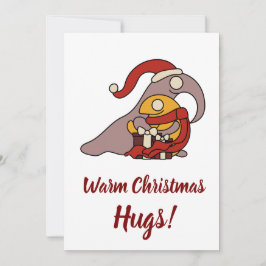 Cartão De Festividades Warm Christmas Hugs