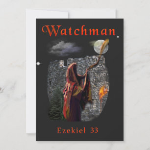 Cartão De Festividades Watchman