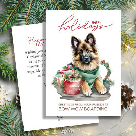 Cartão De Festividades Watercolor Beltervuren, Corporação Natal