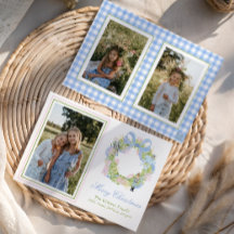 Watercolor Christmas Nutcracker Wreath Photo