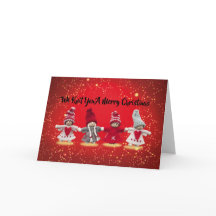 We Knit You A Merry Christmas Card