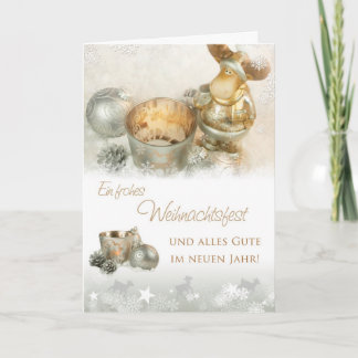 Cartão De Festividades Weihnachtselch