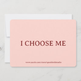 Cartão De Festividades Wellness & Encouragement Custom Card For Her