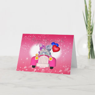 Cartão De Festividades Welsh Valentine's Day Card - I Love You In Welsh,