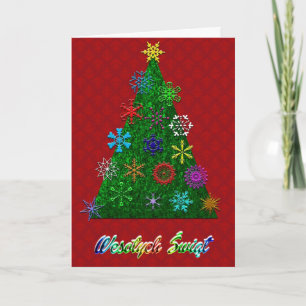 Cartão De Festividades Wesolych Swiat -Merry Christmas Card