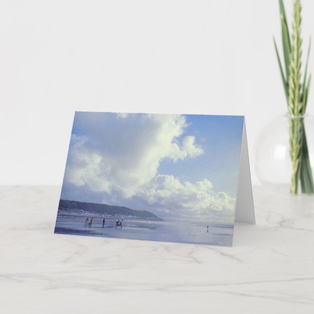 Cartão De Festividades Westward Ho, North Devon, Reino Unido (Frente)