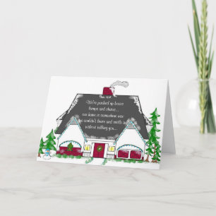 Cartão De Festividades We've Moved...