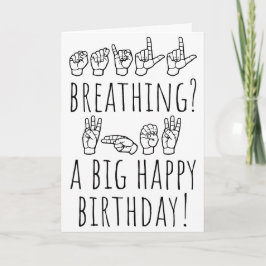 Cartão De Festividades Whew. You’re Still Awesome. Birthday Card