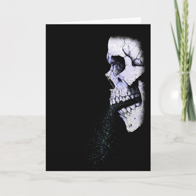 Cartão De Festividades Whispering Bones (Frente)