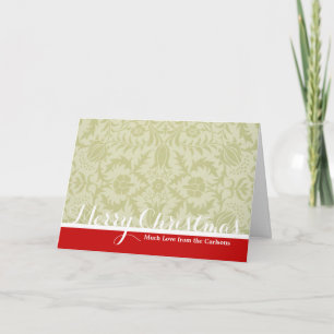 Cartão De Festividades William Morris Borage Wedding Soft Green