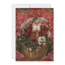 William * Morris Santa Claus Vermelho Rico