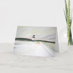 Cartão De Festividades Winter Light