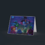 Cartão De Festividades Wintertime Reading Snowman<br><div class="desc">A placa de Cartões de natal Snowman Wintertime Reading apresenta uma obra de arte original de um boneco de neve que lê um grupo de crianças à luz da lua e à luz de velas pintadas digitalmente pelo nosso talentoso ilustrador para crianças, Traci Van Wagoner. Nossa design divertida é perfeita...</div>