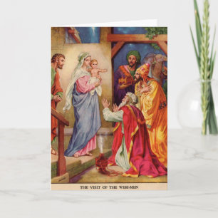 Cartão De Festividades wise men