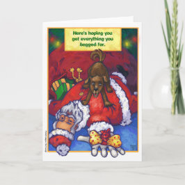 Cartão De Festividades Wish Natal