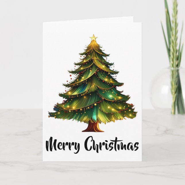 Cartão De Festividades Wishing You The Most Wonderfullest Christmas Ever! (Frente)