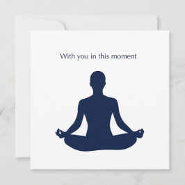 Cartão De Festividades With You In This Moment Art Card