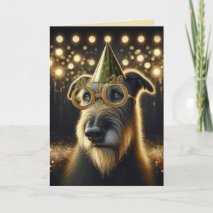 Cartão De Festividades Wolfhound Irlandês 2026