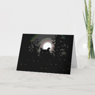 Cartão De Festividades Wolfie Greeting Card