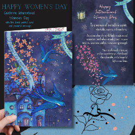 Cartão De Festividades Women's Strength & Spirit Women's Day Card