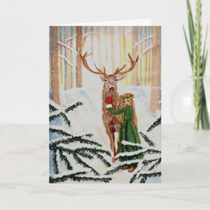 Cartão De Festividades Woodland Wonder Spied