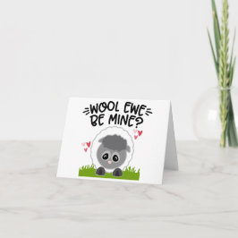 CARTÃO DE FESTIVIDADES WOOL EWE SER MINHA