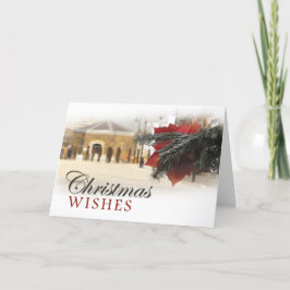 Cartão De Festividades Woolwich Riverside Natal