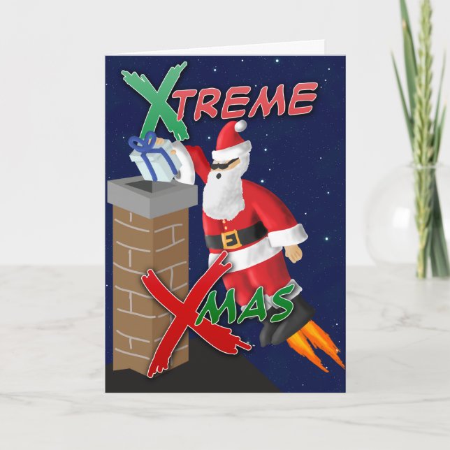 Cartão De Festividades X-Mas (Frente)