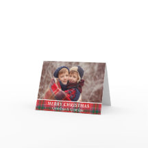 Xadrez de Natal russa Foto dos avós