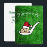 Cartão De Festividades Xiaolongbao Chinese Soup Dumpling Dim Sum Santa<br><div class="desc">I love soup dumplings Xiaolongbao! Here is a soup dumpling wearing a Santa hat full of Christmas holiday cheer. Great Dim Sum food originating from Shanghai China. Their Chinese name means "little basket steamed bun". Great Dim Sum breakfast food. Please enjoy Happy Foods Design!</div>