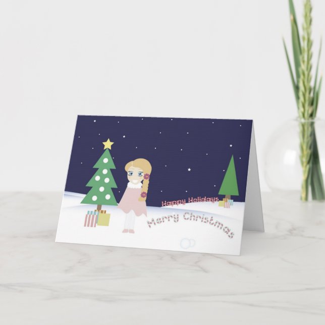 Cartão De Festividades xmas (Frente)