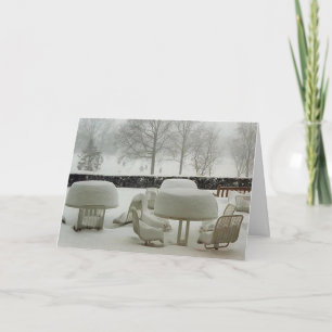 Cartão De Festividades Xmas (Barbeque cancelado)