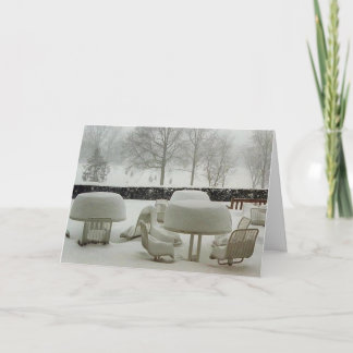 Cartão De Festividades Xmas (Barbeque cancelado)