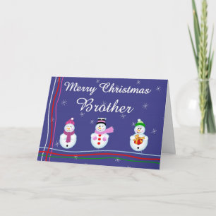 Cartão De Festividades Xmas brother