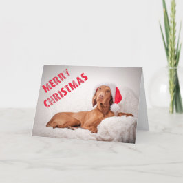 Cartão De Festividades Xmas Card/Christmas Card “Magyar Vizsla "