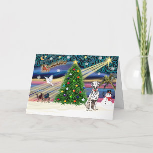 Cartão De Festividades XmsMagic-Dalmatian