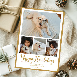 Cartão De Festividades Yappy Howlidays 4 Foto