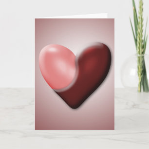 Cartão De Festividades Yin & Yang Valentine