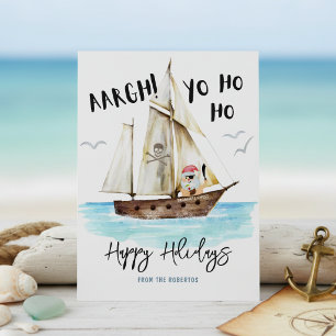 Cartão De Festividades Yo Ho Ho Papai Noel Natal