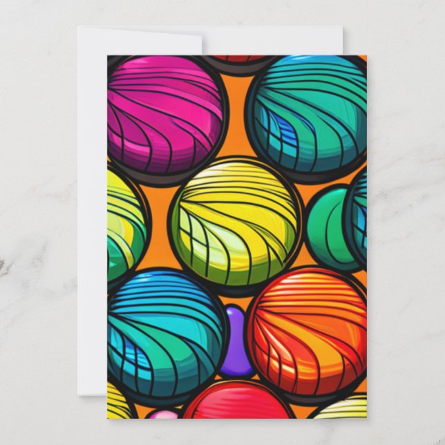 Cartão De Festividades Yo-Yo Yowza (Frente)