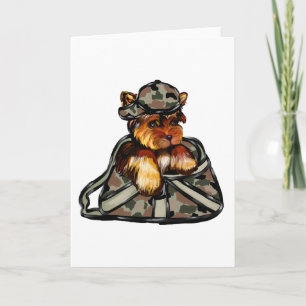 CARTÃO DE FESTIVIDADES YORKIE POO