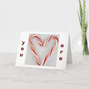CARTÃO DE FESTIVIDADES "YOU" ARE WHY "MY CHRISTMAS" IS "MERRY"