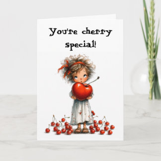 Cartão De Festividades You're Cherry Special Blank Card