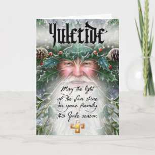 Cartão De Festividades Yuletide