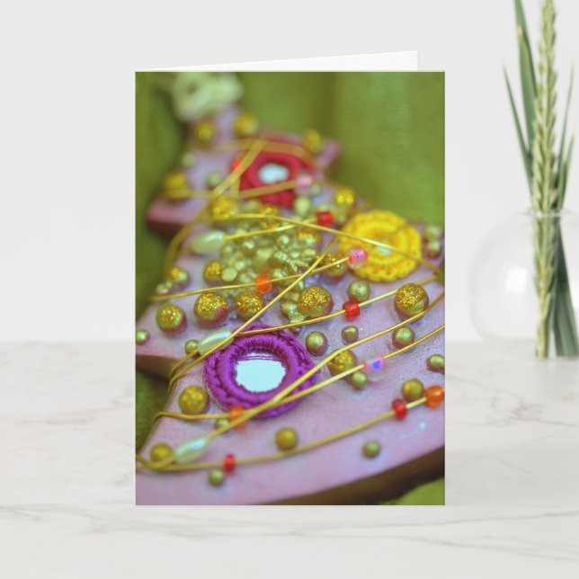 Cartão De Festividades Ziemas Svetki (Frente)