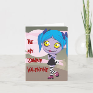 Cartão De Festividades Zombie Love