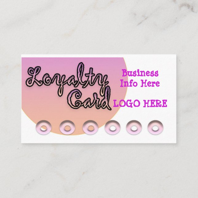 Cartão de Fidelidade  (Verso)