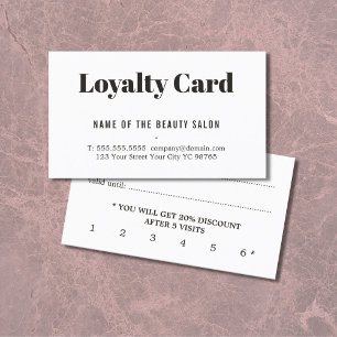 CARTÃO DE FIDELIDADE 