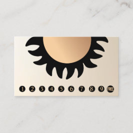 Cartão De Fidelidade 10 Punch Spray Tan Visite a lealdade do cliente